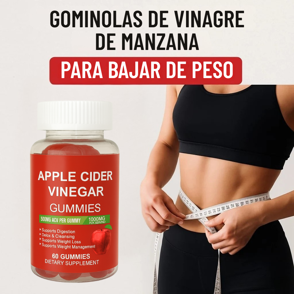 🍏🎄 Gominolas KETO/DETOX – Barriga Plana y Elimina Picoteo. 60unds