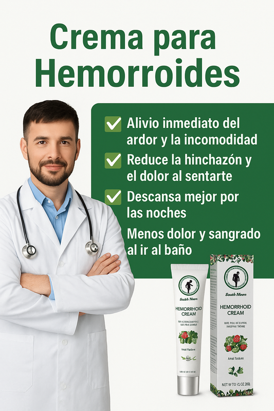 👩👨🌿 Crema Natural para el Alivio de las Hemorroides