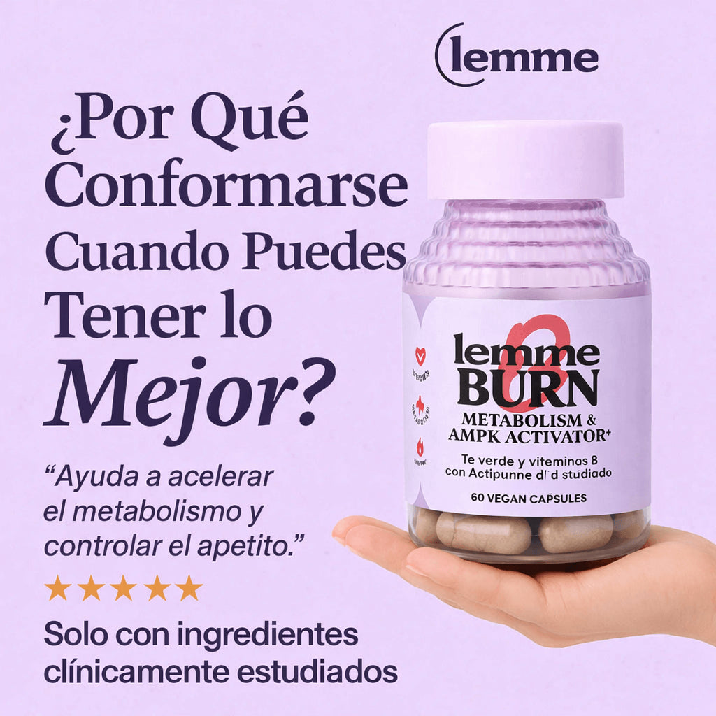 Lemme Burn® – Suplemento para acelerar el metabolismo y quema de grasa abdominal!!!