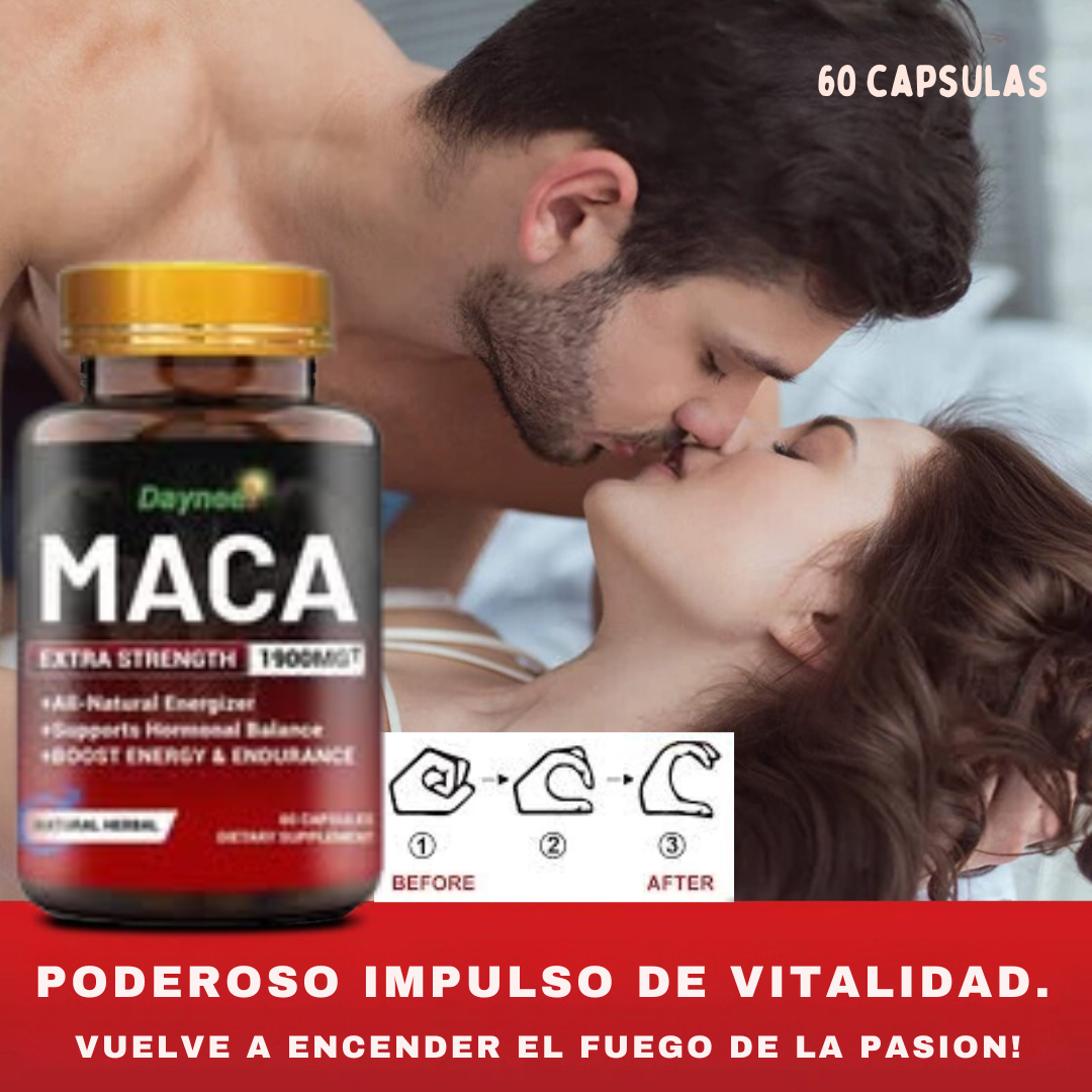 💪🔥 Maca Vitalidad, Energía y Pasión Natural