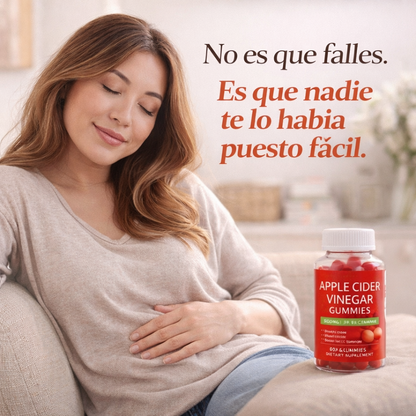 🍏 Gominolas Vinagre Manzana, Tu forma sencilla de cuidarte cada día / Solo 2 al día