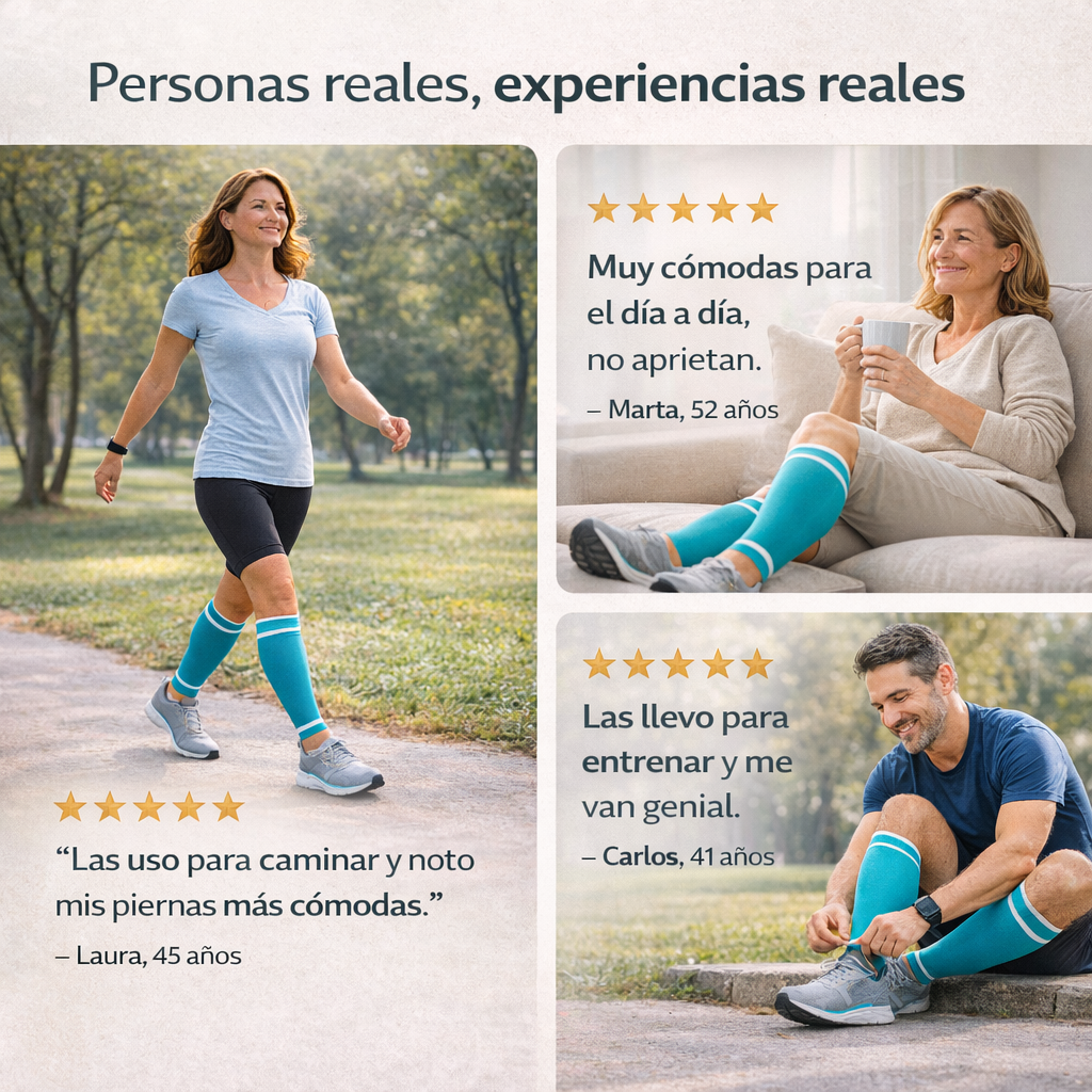 FlexiCare™ — Medias de compresión para tu día a día