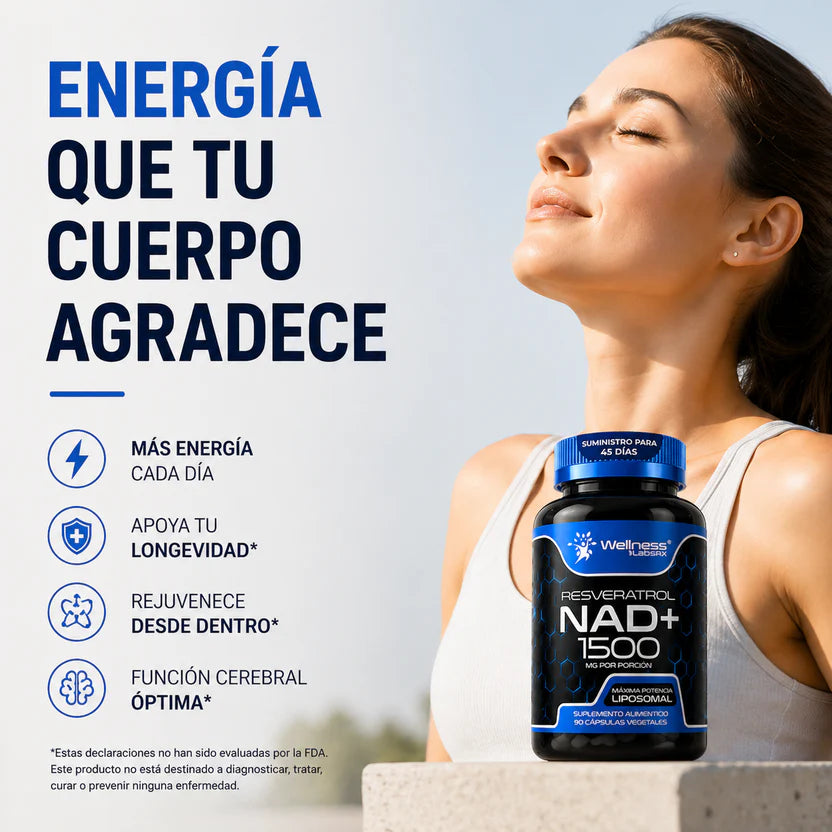 NAD+ = Energía & Juventud Celular™