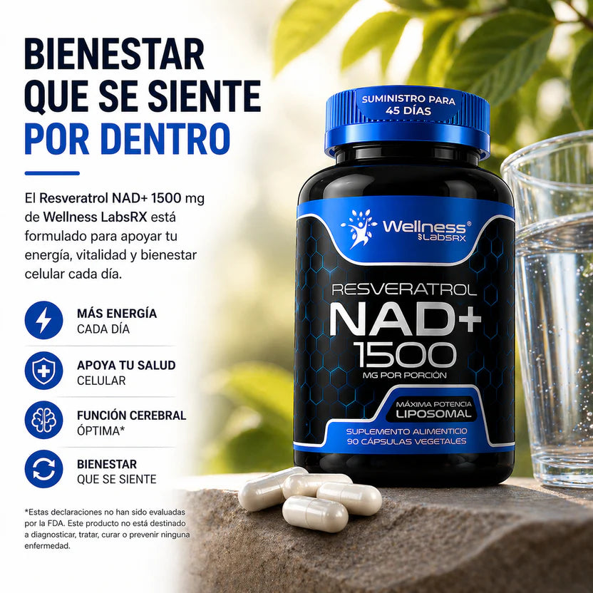 NAD+ = Energía & Juventud Celular™