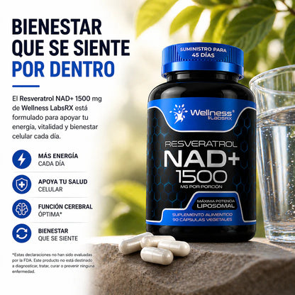 NAD+ = Energía & Juventud Celular™
