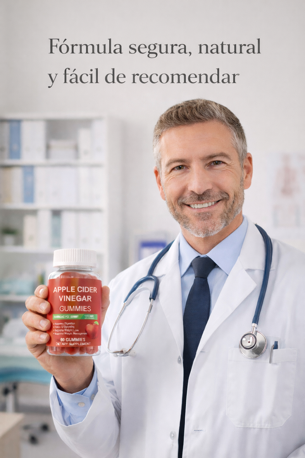 🍏 Gominolas Vinagre Manzana, Tu forma sencilla de cuidarte cada día / Solo 2 al día