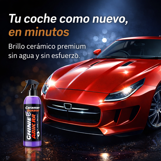 Spray CeramicShine Pro profesional 3 en 1 / Para autos y motos