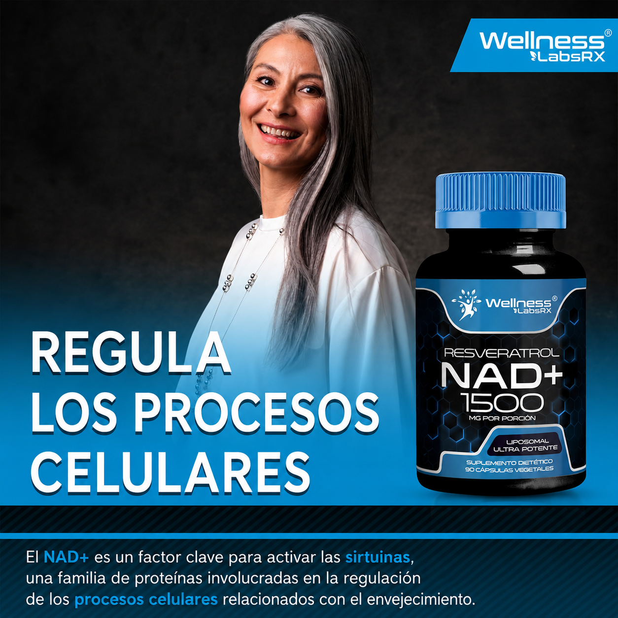 NAD+ = Energía & Juventud Celular™