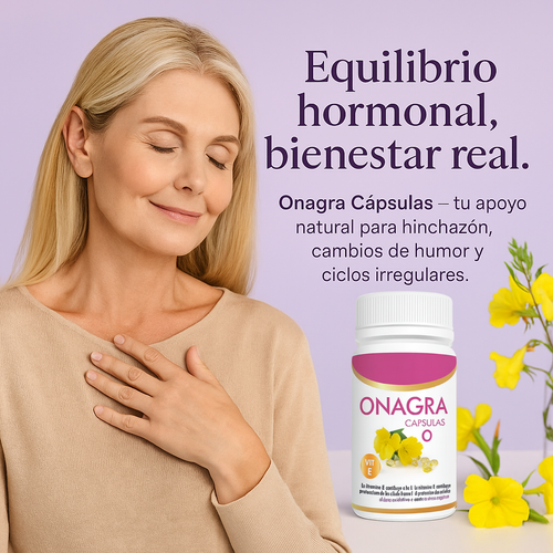 Onagra 360 Mujer – Ciclo, Menopausia y Bienestar Profundo