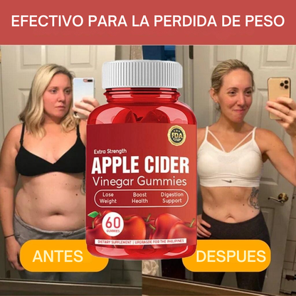 🍏🎄 Gominolas KETO/DETOX – Barriga Plana y Elimina Picoteo. 60unds