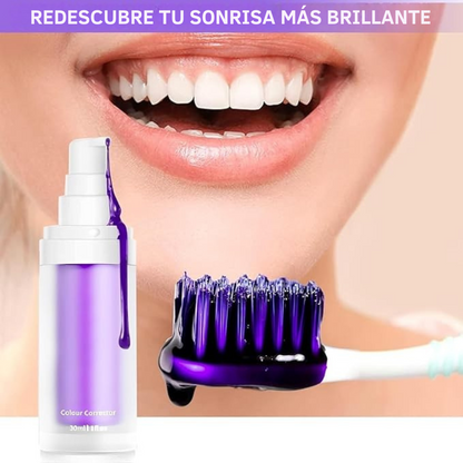 🎃 Dentífrico blanqueador Morado v34