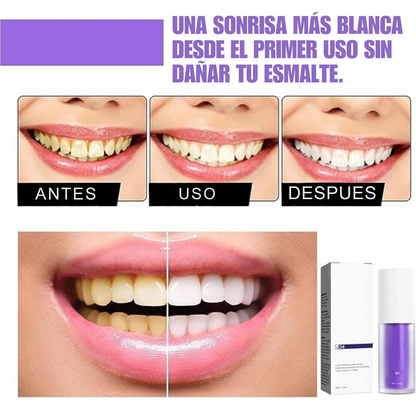 🎃 Dentífrico blanqueador Morado v34