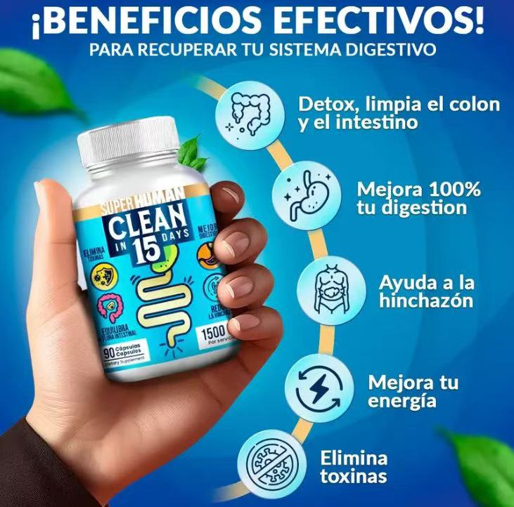 Detox estomacal en 15 dias