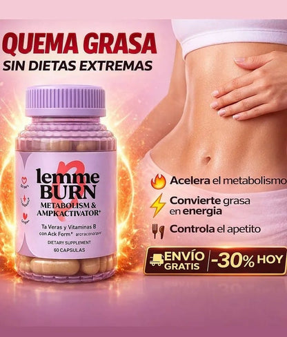 Lemme Burn® – Suplemento para acelerar el metabolismo y quema de grasa abdominal!!!