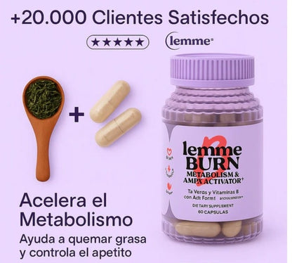 Lemme Burn® – Suplemento para acelerar el metabolismo y quema de grasa abdominal!!!