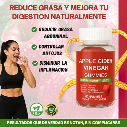 🍏🎄 Gominolas KETO/DETOX – Barriga Plana y Elimina Picoteo... 60UNDS