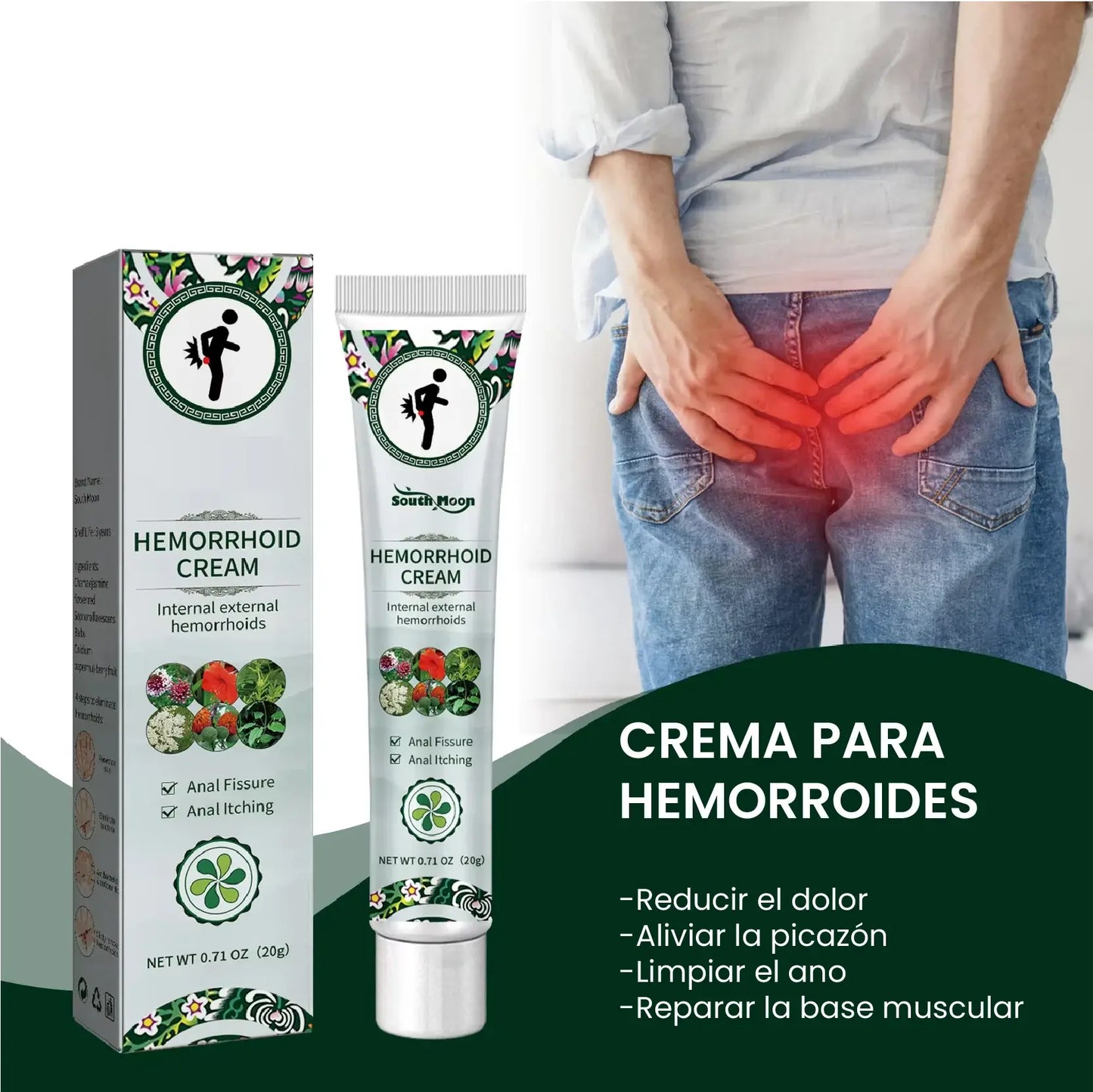 👩👨🌿 Crema Natural para el Alivio de las Hemorroides