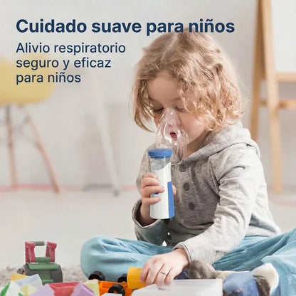Nebulizador portátil recargable para niños y adultos